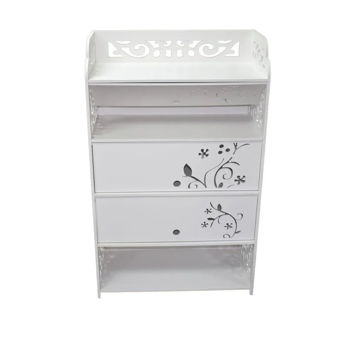 Dulapior 4 rafturi,Naimeed D3486, culoare Alb,100 x 60 x 32 cm - 221.ro