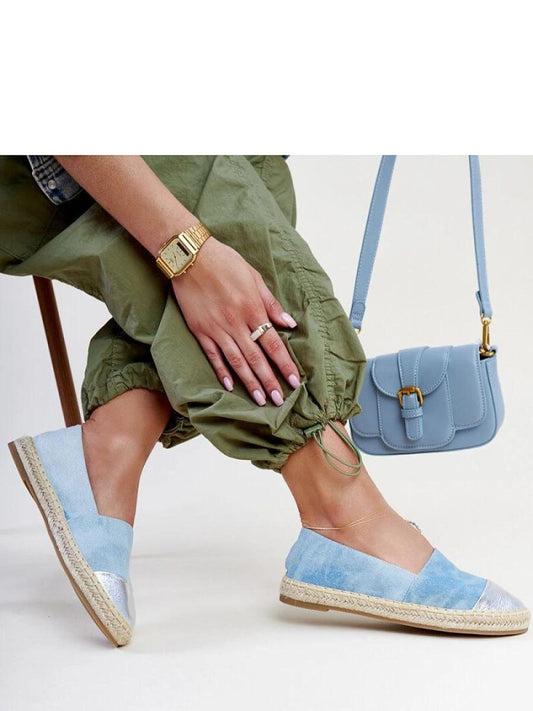 Espadrile Solea, Model 207337, Albastru - material pânză Înălţimea tocului 2 cm