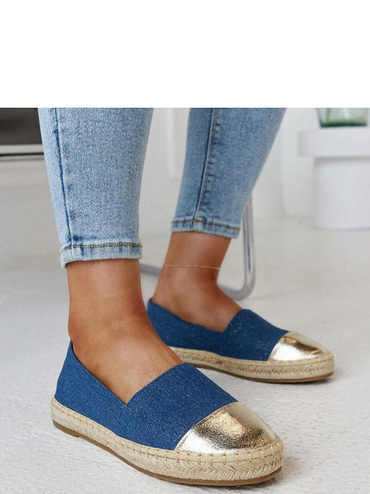 Espadrile Solea, Model 207338, Albastru - material pânză Înălţimea tocului 2 cm