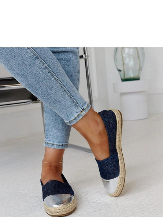 Espadrile Solea, Model 207339, Albastru - material pânză Înălţimea tocului 2 cm