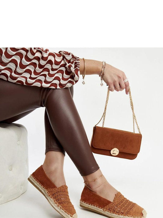 Espadrile Solea, Model 207507, Maro - Înălţimea tocului 2,5 cm