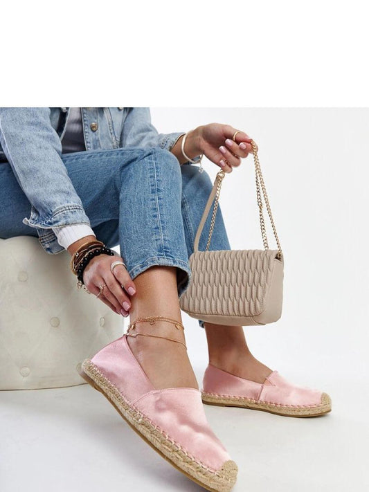 Espadrile Solea, Model 207508, Roz - material pânză Înălţimea tocului 2,5 cm