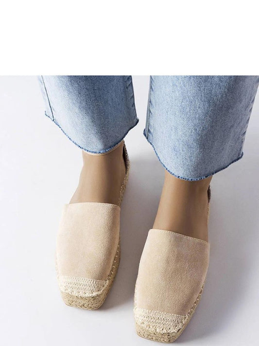 Espadrile Solea, Model 207815, Bej - material Zam din piele ecologică Înălţimea tocului 4 cm