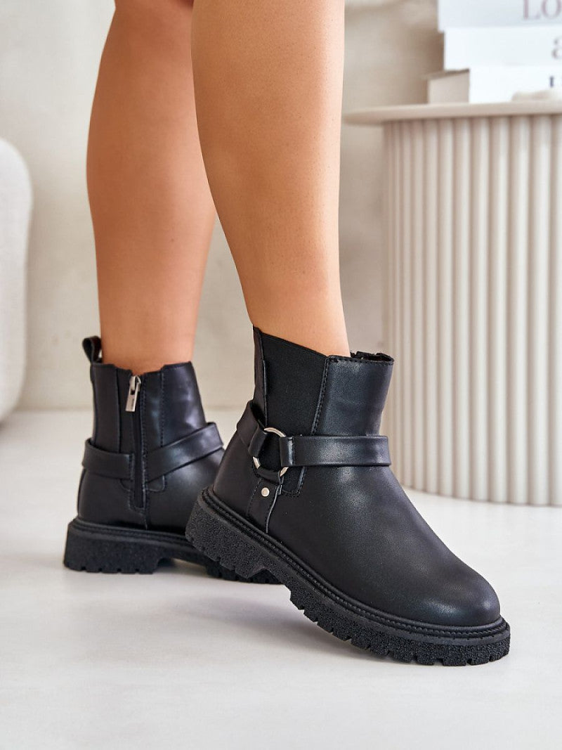 Ghete Step in style, Model 201523, Negru