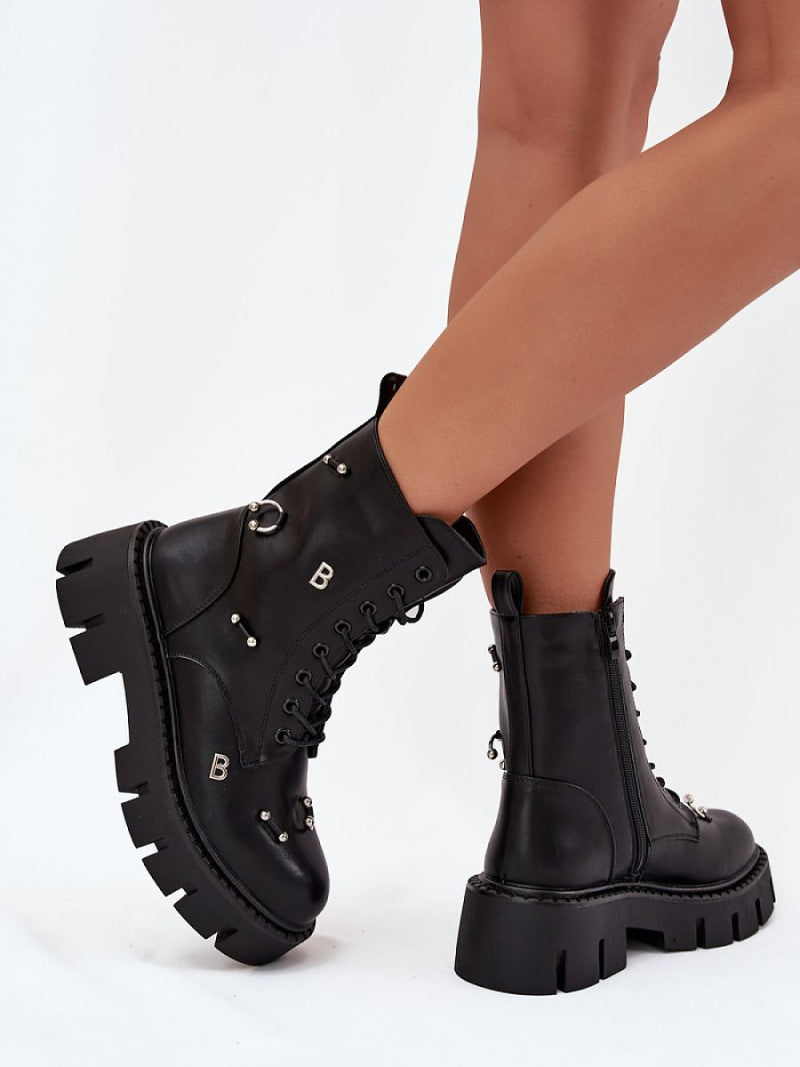 Ghete Step in style, Model 216646, Negru