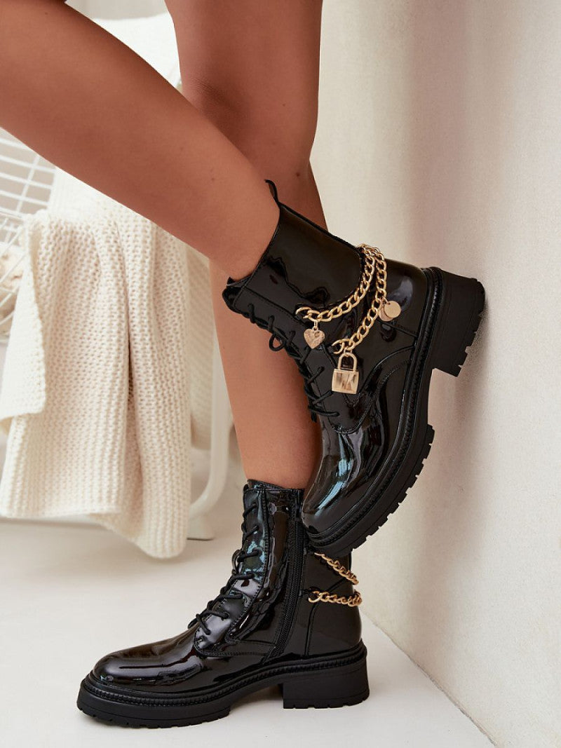 Ghete Step in style, Model 216849, Negru