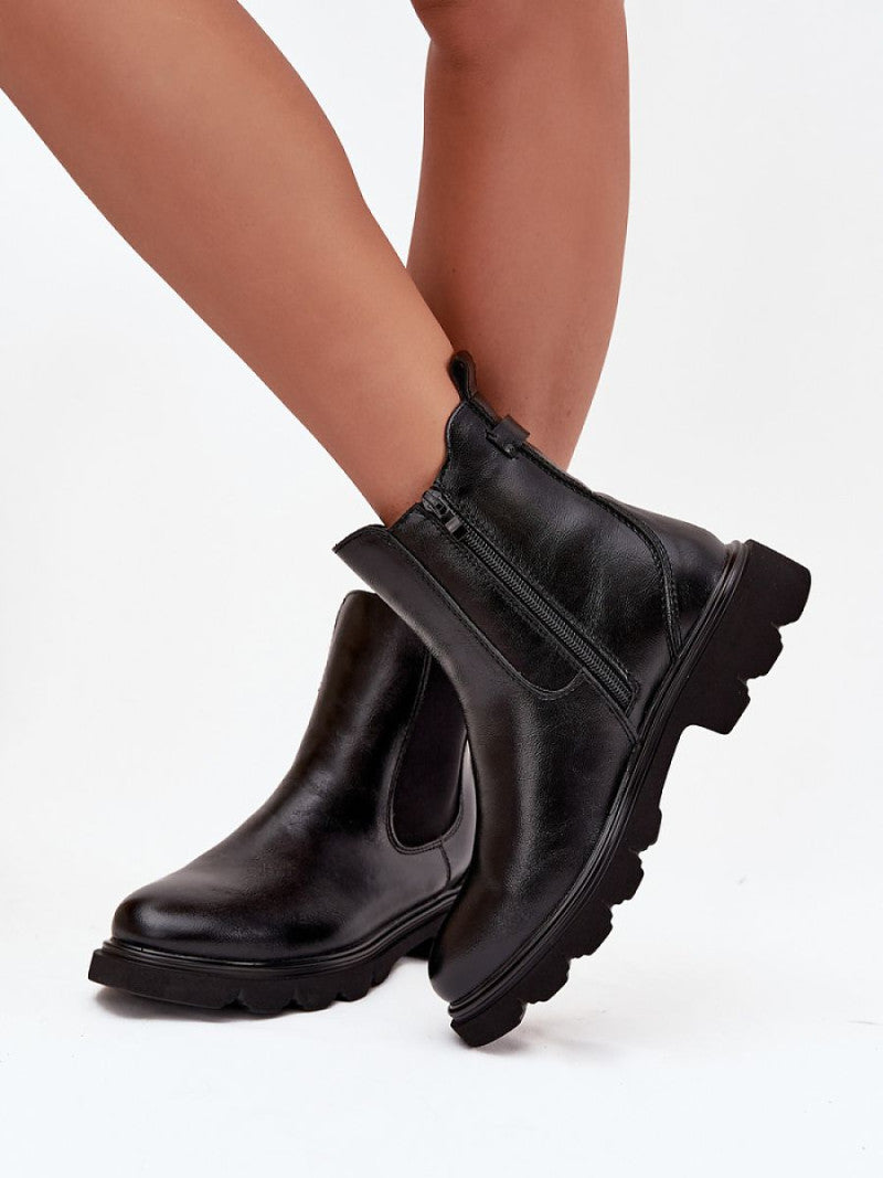 Ghete Step in style, Model 221522, Negru