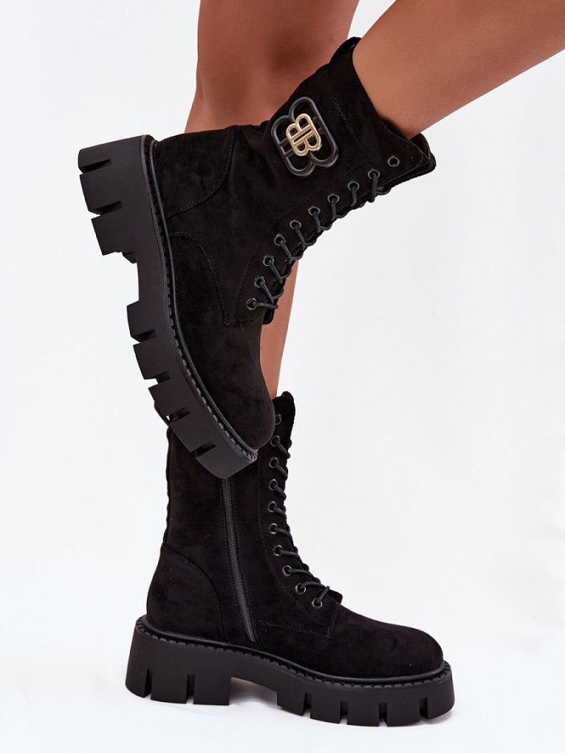 Ghete Step in style, Model 222720, Negru