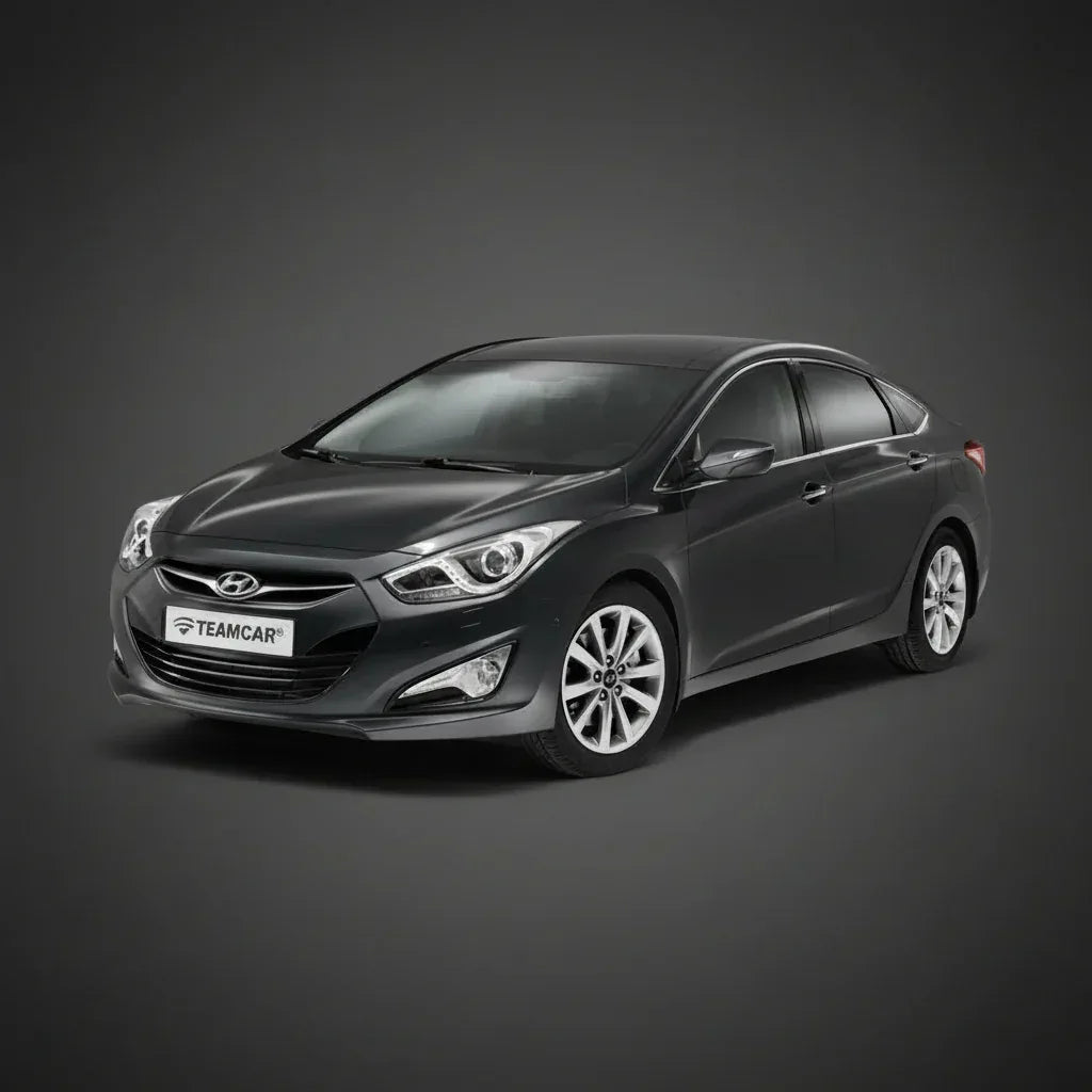 Covorase Hyundai i40 2011–2015 - Cauciuc Tip Tavita -Blue