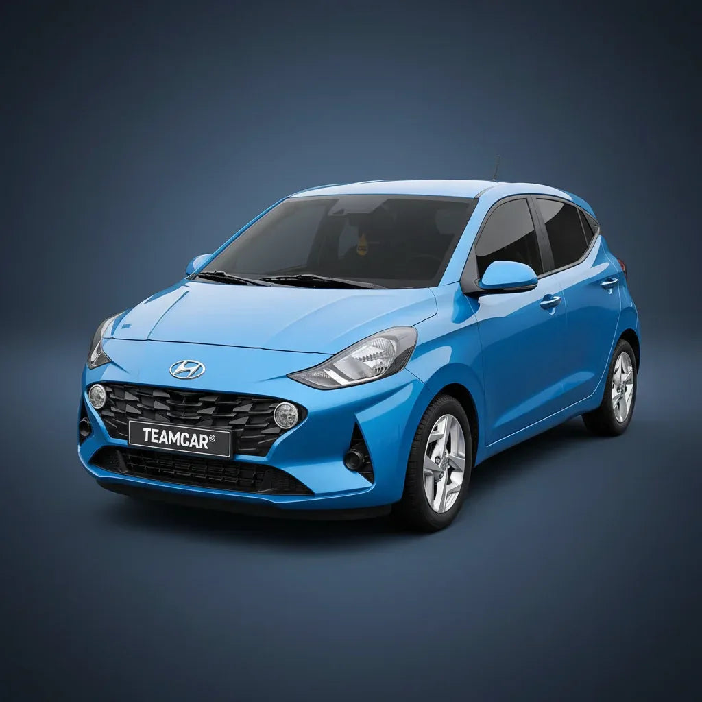 Covorase Auto Hyundai i10 2019-2023 - Tavita Cauciuc-Red
