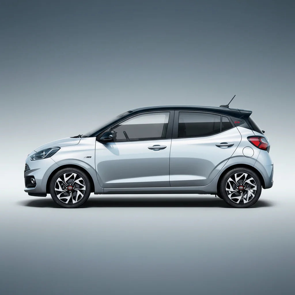 Covorase Auto Hyundai i10 2023-2026 - Tavita Cauciuc-Silver