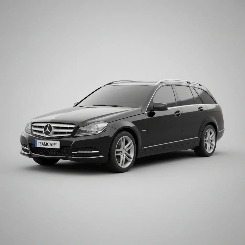 Covorase Mercedes-Benz C-Class Compatibile S204 Facelift 2011-2014 | Silver
