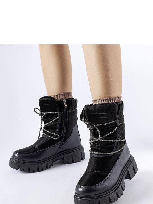 Moon boots Solea, Model 204722, Negru