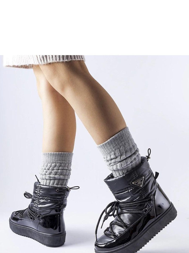 Moon boots Solea, Model 204744, Negru