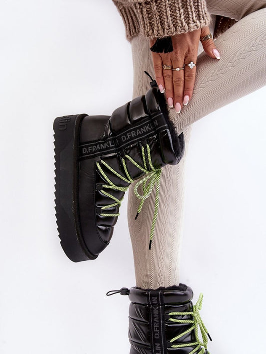 Moon boots Step in style, Model 188336, Negru