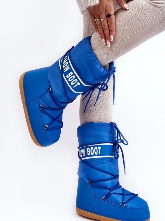 Moon boots Step in style, Model 188646, Albastru