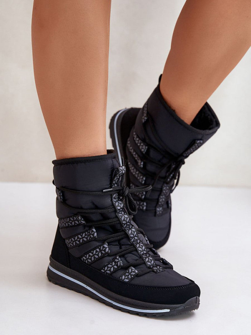 Moon boots Step in style, Model 202627, Negru