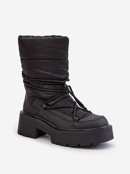 Moon boots Step in style, Model 203547, Negru