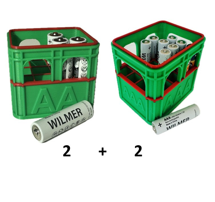 Organizator Baterii Combo 2AA + 2AAA - 221.ro | Stocare Eficientă