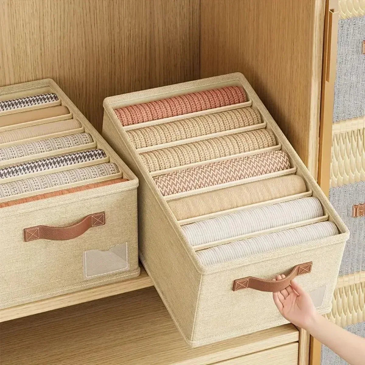 Organizator depozitare multifunctional, Naimeed D7657, pliabil, cu maner, dimensiuni 18x28x45cm, gri - 221.ro