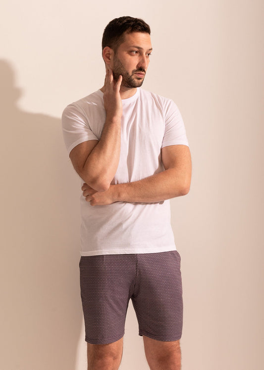 Pantaloni Pijam Bărbați Garet Modal