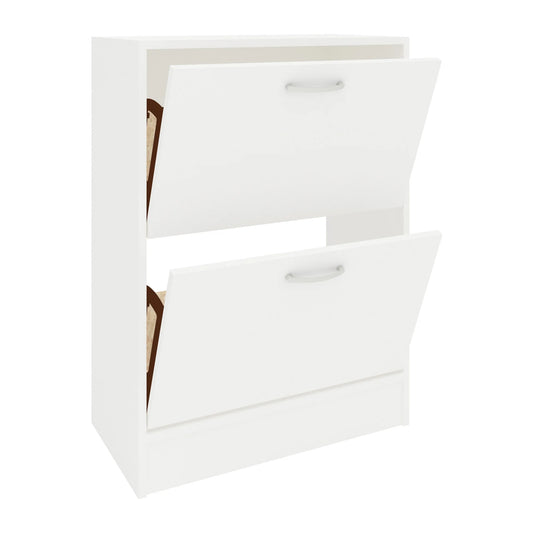Pantofar Rin, 2 Usi, Alb, 63 x 30 x 85 cm