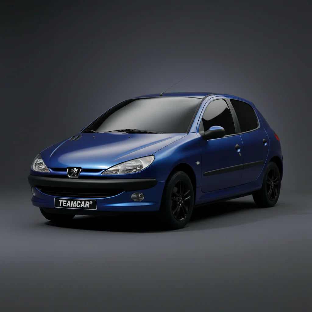 Covorase Tavita Compatibile Peugeot 206 Hatchback (5 usi-1998-2003) Blue