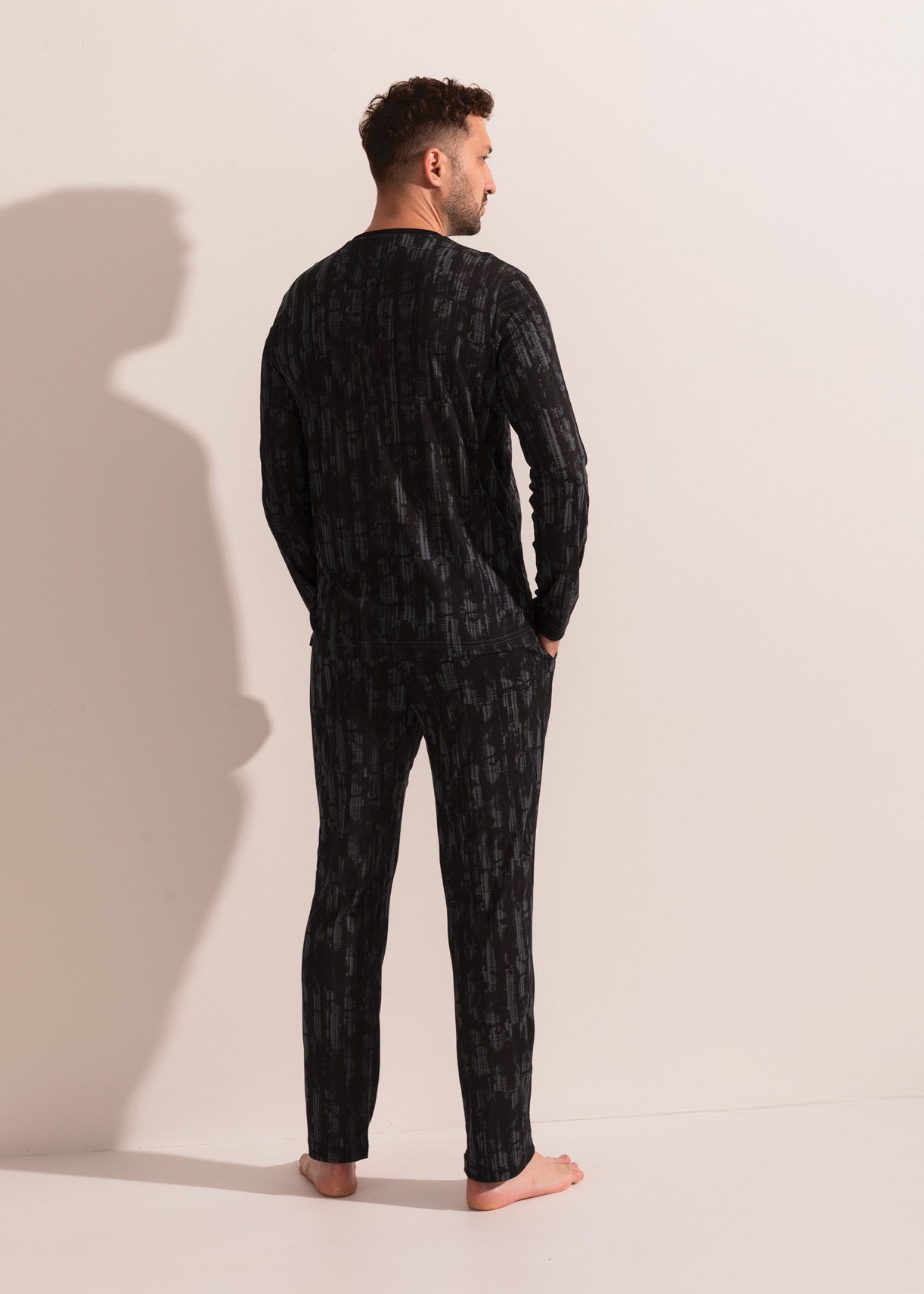 Pijama Bărbați Calvin Micromodal Slim Fit
