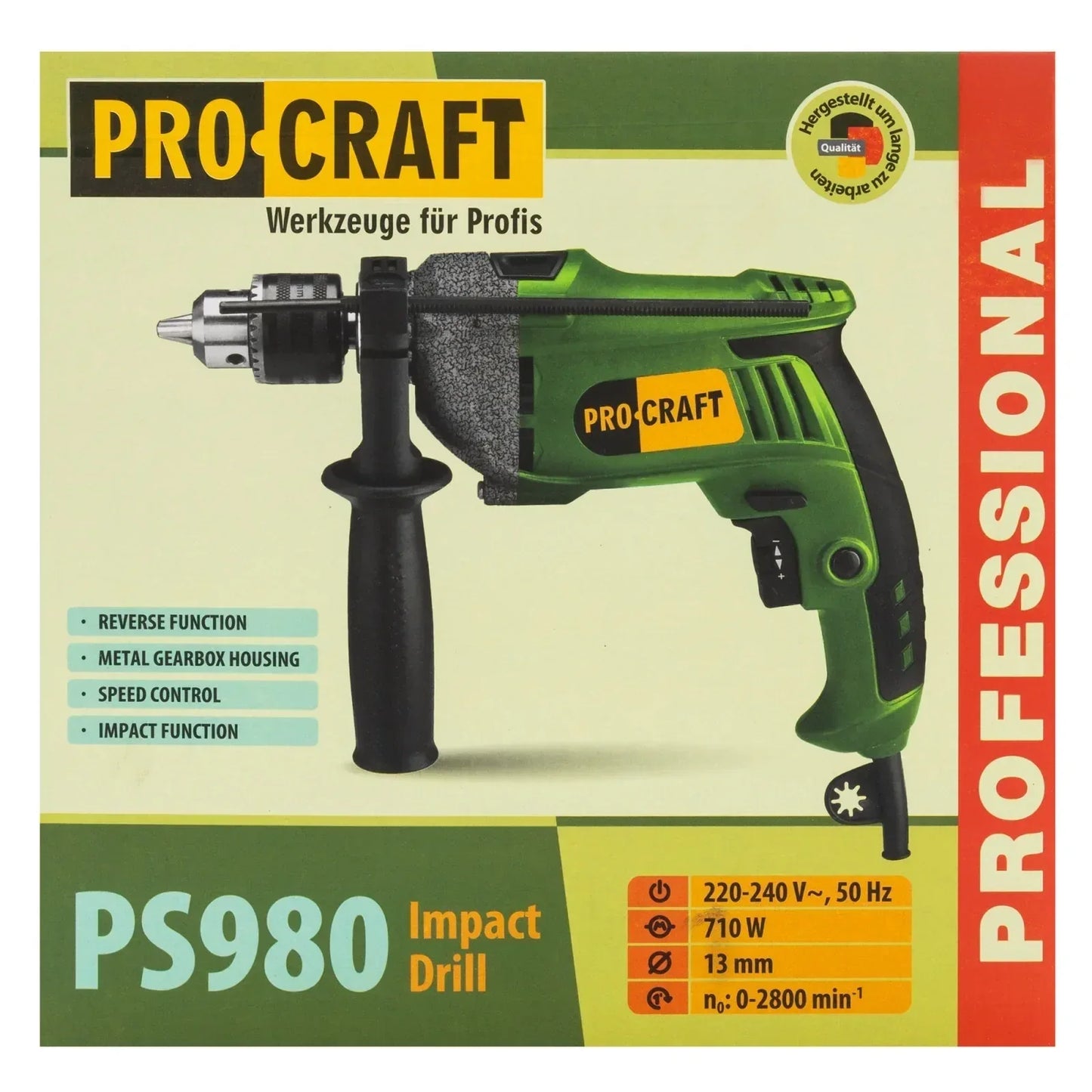 ProCraft PS980, masina de gaurit cu percutie - 221.ro