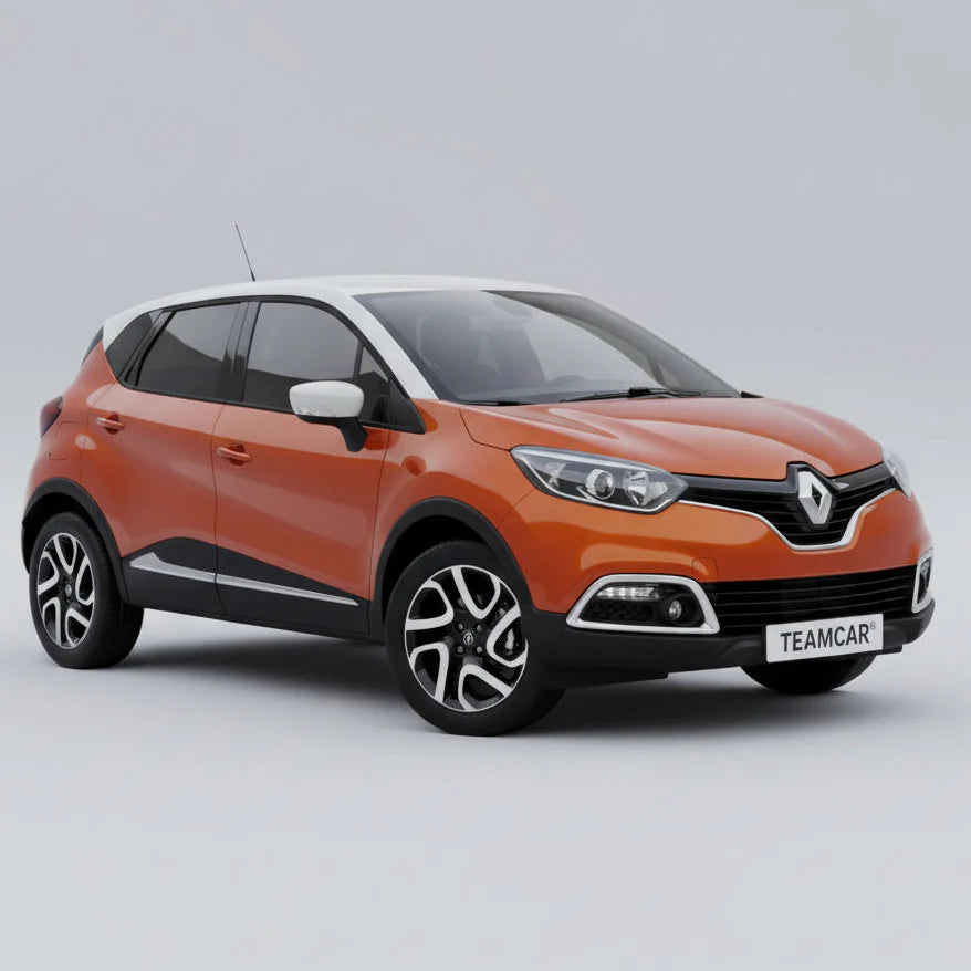 Covorase Renault Captur I 1 SUV Compact Compatibile 2013-2017 | Black