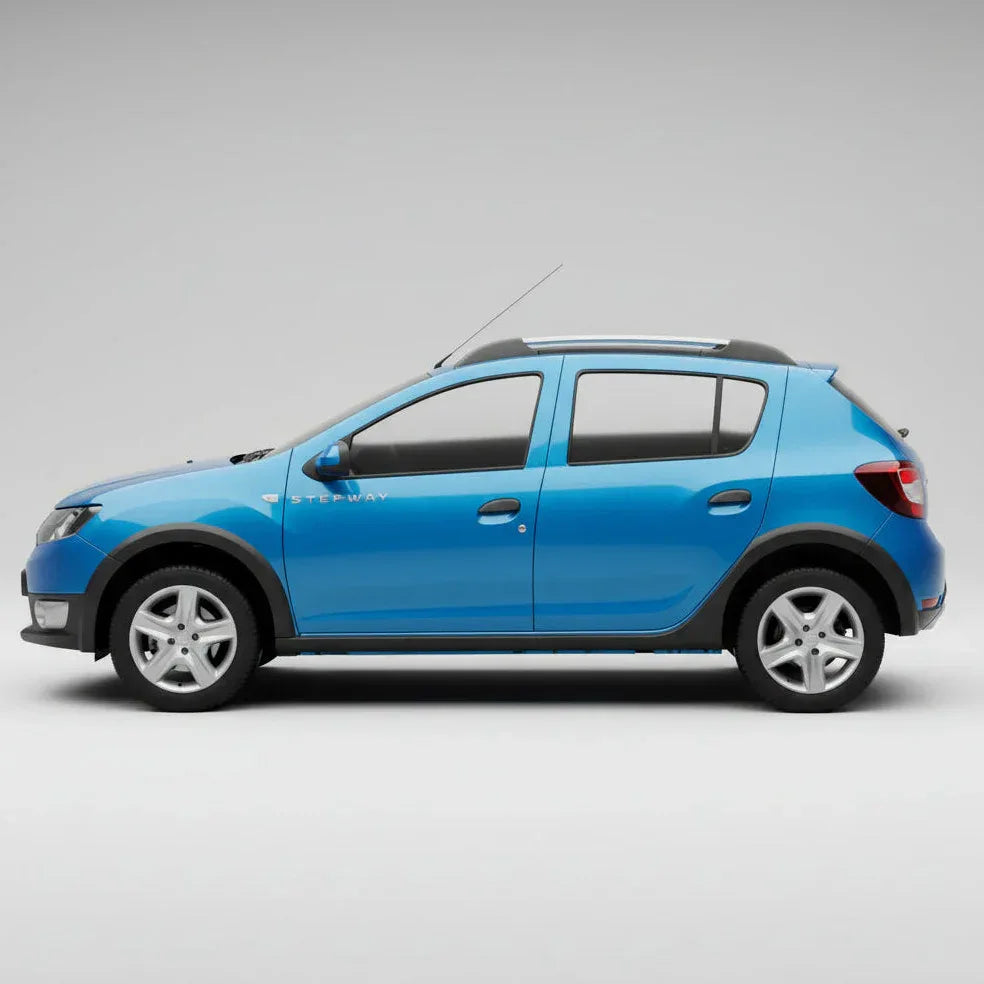 Covorașe Dacia Sandero Stepway 2012-2016 Compatibile | Blue Edition – TeamCar®
