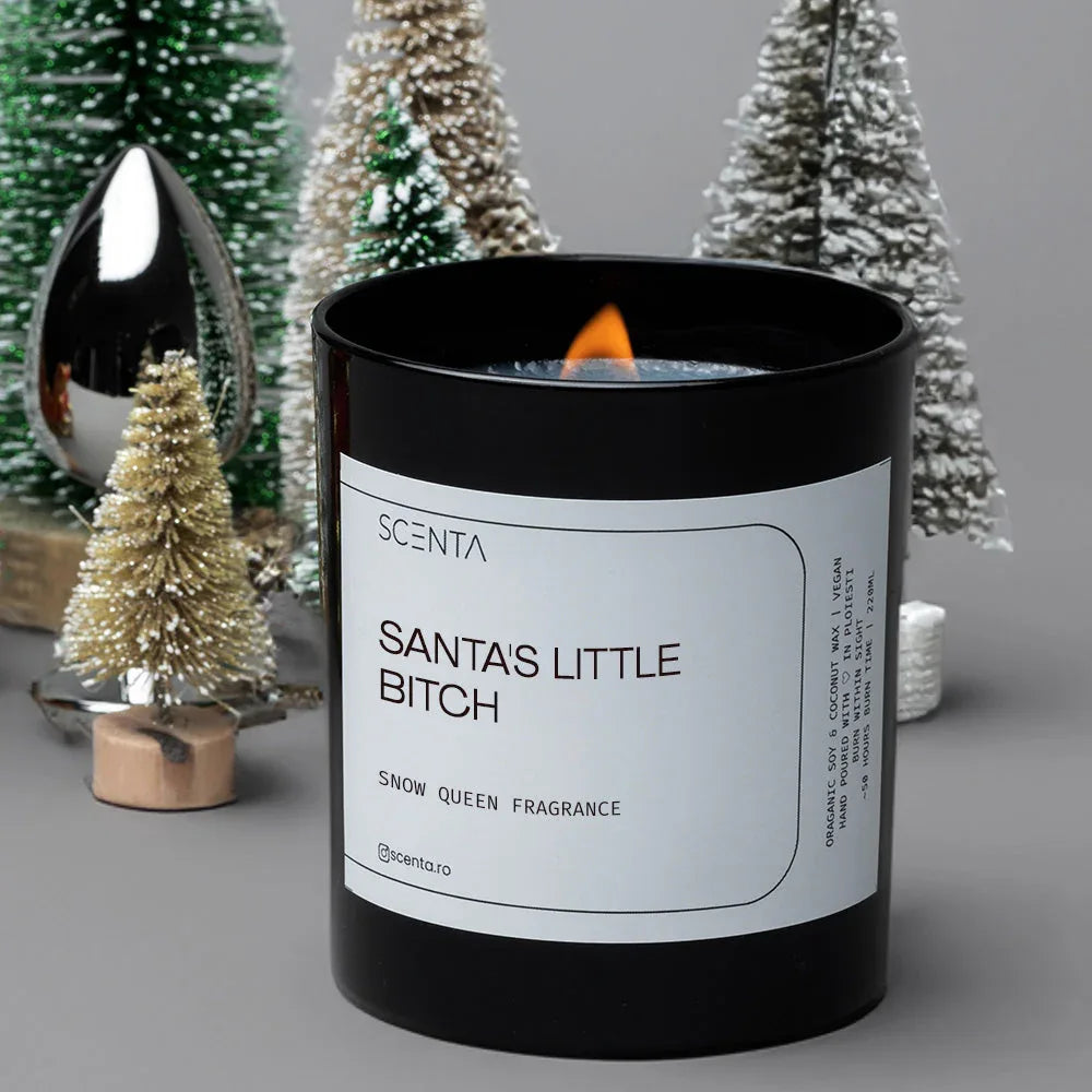 Lumânare parfumată Santa's little bitch