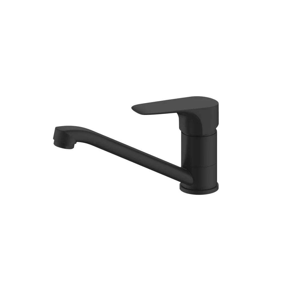 Baterie Bucatarie Sanobi haaus Black, pipa medie, Negru, cartus ceramic D 35 mm