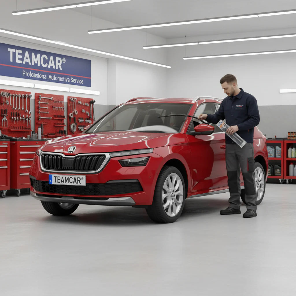 Ștergătoare Skoda Kamiq NW4 2019-prezent | Set Față Flat – TeamCar®
