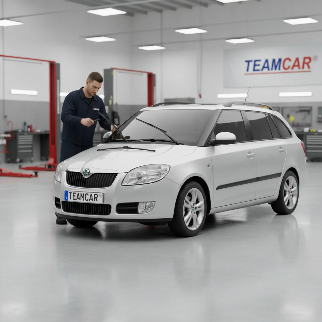 Ștergătoare Skoda Fabia II Combi 5J5 2007-2013 | Set Față Flat – TeamCar®