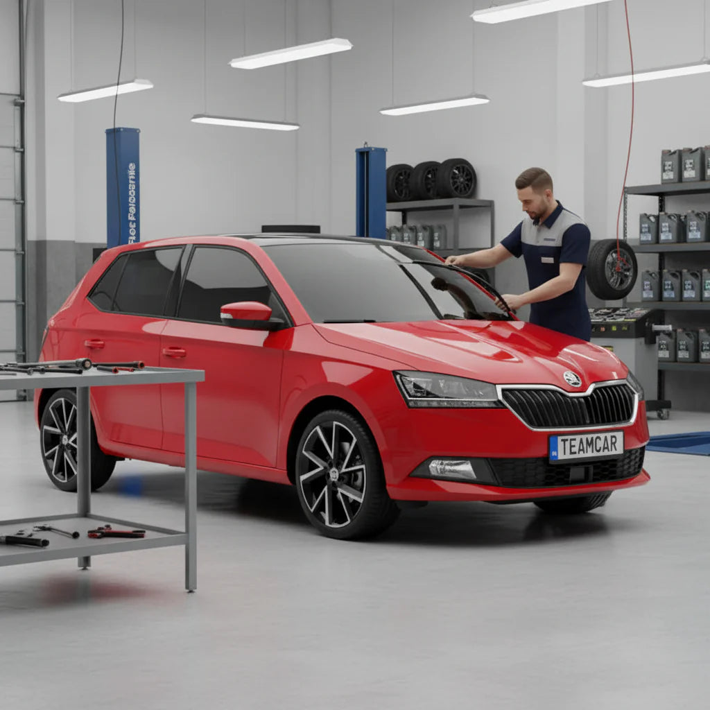 Ștergătoare Skoda Fabia III NJ3 2014-2021 | Set Față și Spate – TeamCar®