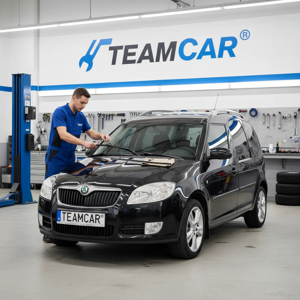 Ștergătoare Skoda Roomster 5J 2006-2013 | Set Față Flat – TeamCar®