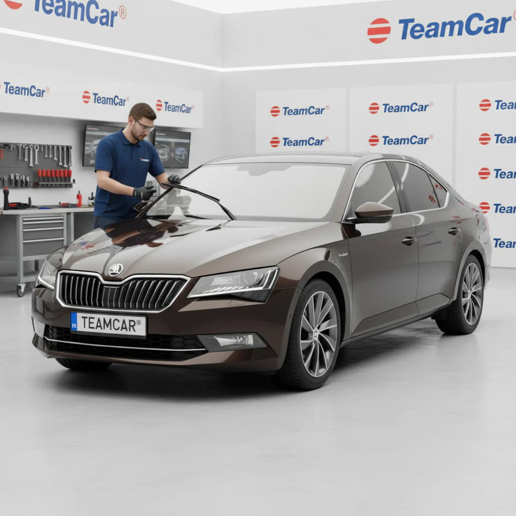 Ștergătoare Skoda Superb 3V3 2015-prezent | Set Față Flat – TeamCar®