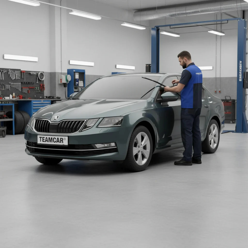 Ștergătoare Skoda Octavia III 5E3 2012-2021 | Set Față Flat – TeamCar®