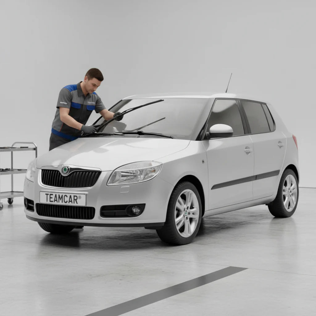Ștergătoare Skoda Fabia II 5J2 2006-2013 | Set Față și Spate– TeamCar®