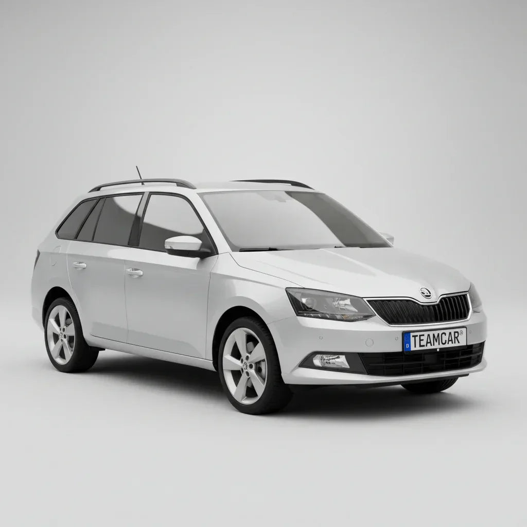 Covorașe Skoda Fabia III Combi 2014-2021 | Red Edition – TeamCar®