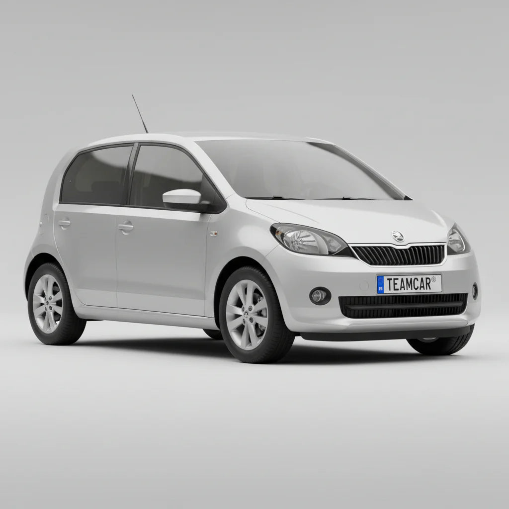 Covorase Skoda Citigo I Compatibile Hatchback 2011-2017 | Black