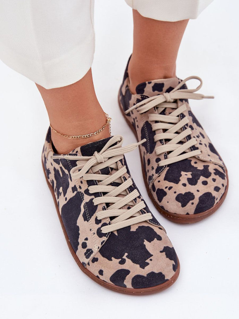 Tenişi Step in style, Model 215169, Maro - material piele naturală de căprioară Footbed piele naturala Înălţimea carâmbului 6.5 cm Înălțimea tălpii 1.5 cm