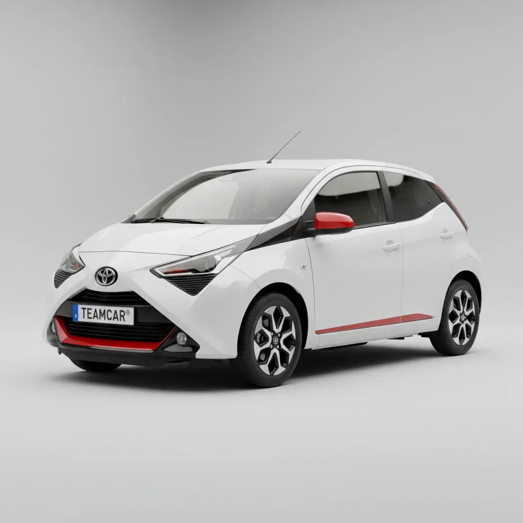 Covorase Toyota Aygo AB40 Compatibile Hatchback 2018-2021 | Red