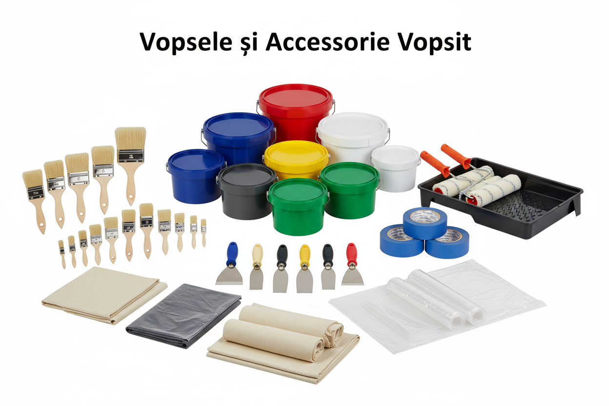 Vopsele și Accesorii Vopsit