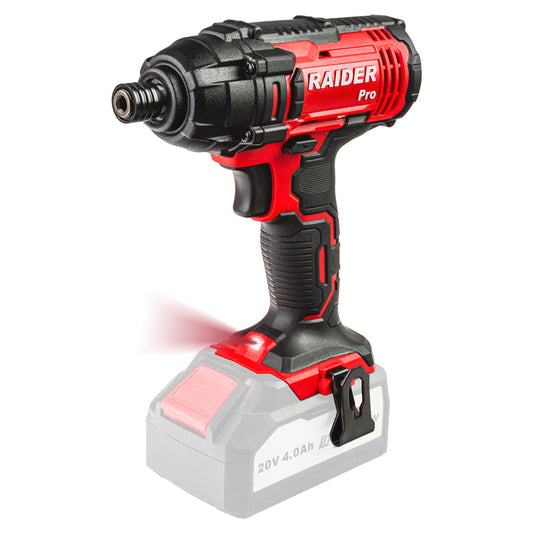 Raider R20 Masina insurubat cu impact 20V HEX1/4" 180Nm SOLO RDP-SHID20