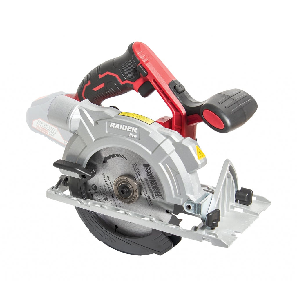 Raider R20 Fierastrau circular de mana 20V Ø165x20mm SOLO RDP-SCS20