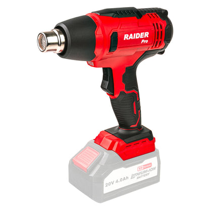 Raider R20 Pistol cu aer cald 20V 550 de grade SOLO RDP-SHG20