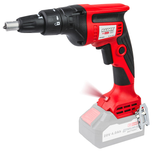 Raider R20 Surubelnita electrica gips-carton 20V SOLO RD-BDS20