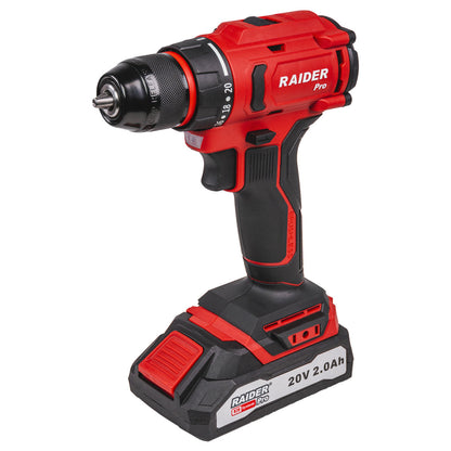 Raider R20 Masina de gaurit si insurubat 20V 2Ah 44Nm RDP-PBCD20